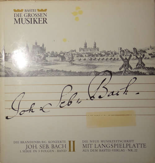 Cover Bach*, Pro Musica*, Hermann Rohden - Die Brandenburg. Konzerte Joh. Seb. Bach 1. Serie In 3 Folgen, Band II (10) Schallplatten Ankauf