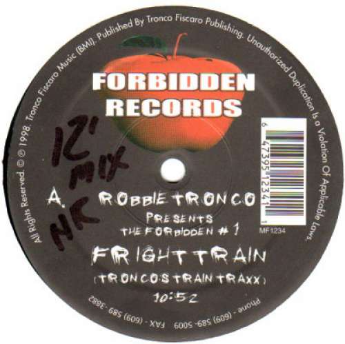 Cover Robbie Tronco - The Forbidden #1 (12) Schallplatten Ankauf