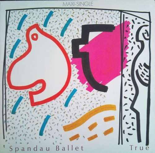 Cover Spandau Ballet - True (12, Maxi) Schallplatten Ankauf