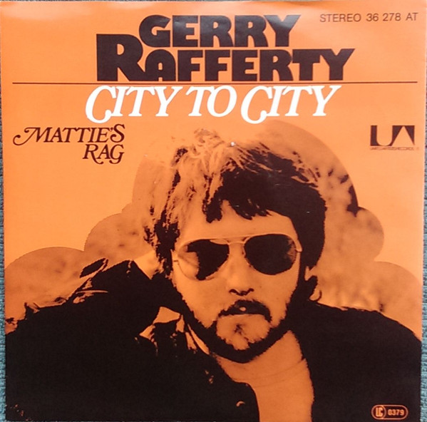 Cover Gerry Rafferty - City To City / Mattie's Rag (7, Single) Schallplatten Ankauf
