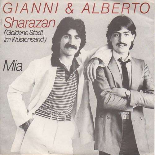 Cover Gianni & Alberto - Sharazan (Goldene Stadt Im Wüstensand) (7, Single) Schallplatten Ankauf