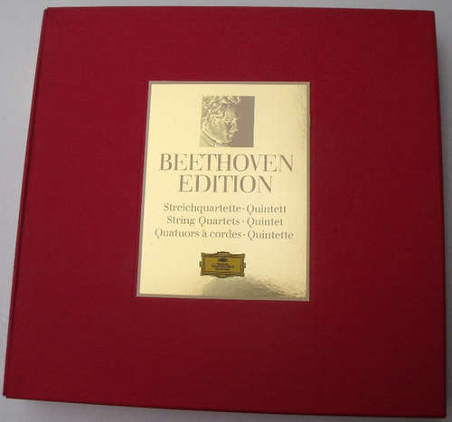 Cover Ludwig Van Beethoven, Amadeus-Quartett - Beethoven Edition: Streicherquartette / Streicherquintett (Box, RE + 11xLP) Schallplatten Ankauf