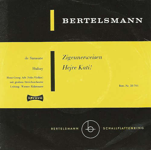 Bild Pablo de Sarasate, Hans Georg Arlt, Werner Eisbrenner, Jenő Hubay - Zigeunerweisen / Hejre Kati! (7, Single) Schallplatten Ankauf