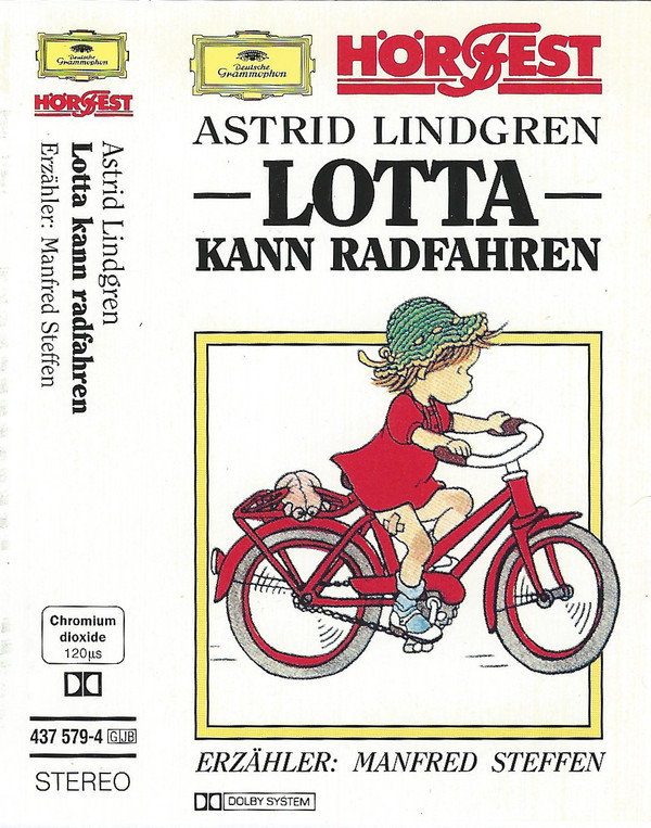 Cover Astrid Lindgren, Manfred Steffen - Lotta Kann Radfahren (Cass) Schallplatten Ankauf