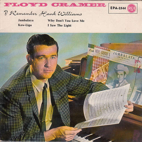 Cover Floyd Cramer - I Remember Hank Williams (7, EP) Schallplatten Ankauf