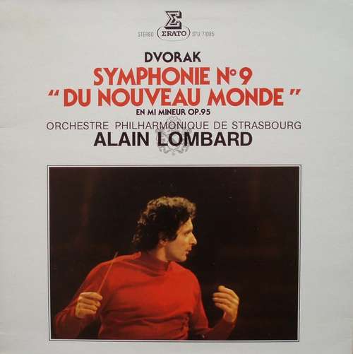 Cover Dvorak* - Orchestre Philharmonique De Strasbourg, Alain Lombard - Symphonie N°9 Du Nouveau Monde En Mi Mineur Op.95 (LP) Schallplatten Ankauf