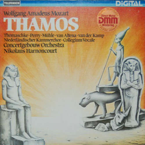Bild Wolfgang Amadeus Mozart, Concertgebouw Orchestra*, Nikolaus Harnoncourt - Thamos (LP, Blu) Schallplatten Ankauf