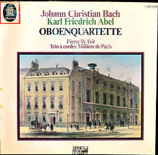Cover Johann Christian Bach, Karl Friedrich Abel*, Pierre W. Feit, Trio À Cordes Millière De Paris* - Oboenquartette (LP) Schallplatten Ankauf