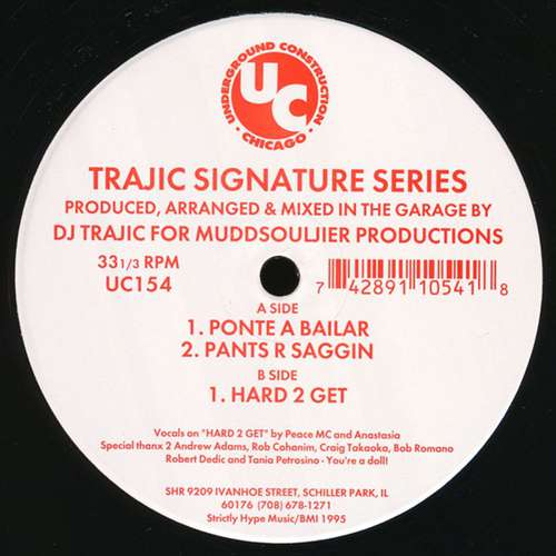 Cover DJ Trajic - Trajic Signature Series (12) Schallplatten Ankauf