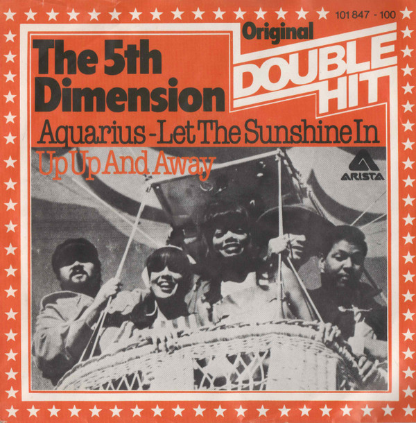 Cover The 5th Dimension* - Aquarius - Let The Sunshine In / Up Up And Away (7, Single, Mono, RE) Schallplatten Ankauf