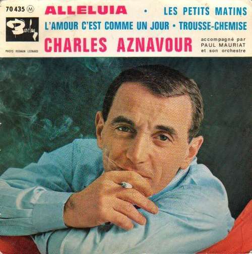 Cover Charles Aznavour Accompagné Par Paul Mauriat Et Son Orchestre* - Alleluia (7, EP) Schallplatten Ankauf