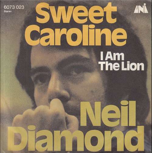 Cover Neil Diamond - Sweet Caroline (7, Single) Schallplatten Ankauf