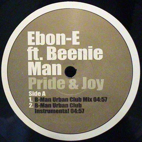 Cover Ebon-E Ft. Beenie Man - Pride & Joy (12) Schallplatten Ankauf