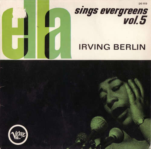 Cover Ella Fitzgerald - Ella Sings Evergreens Vol. 5 Irving Berlin (7, EP) Schallplatten Ankauf