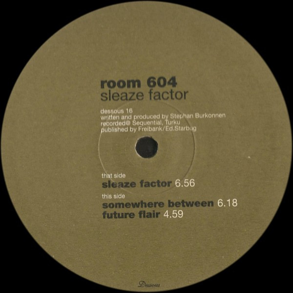 Cover Room 604 - Sleaze Factor (12) Schallplatten Ankauf
