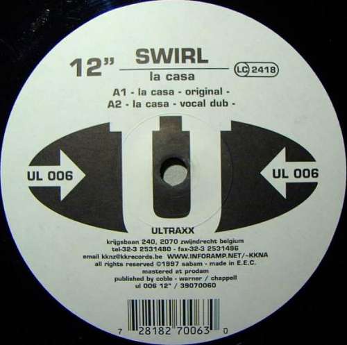 Cover Swirl - La Casa (12) Schallplatten Ankauf