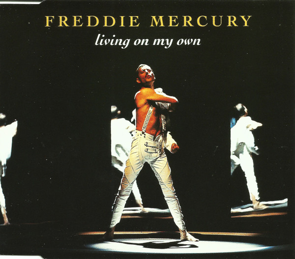Cover Freddie Mercury - Living On My Own (CD, Single) Schallplatten Ankauf