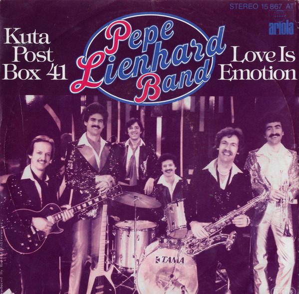 Cover Pepe Lienhard Band - Kuta Post Box 41 / Love Is Emotion (7, Single) Schallplatten Ankauf