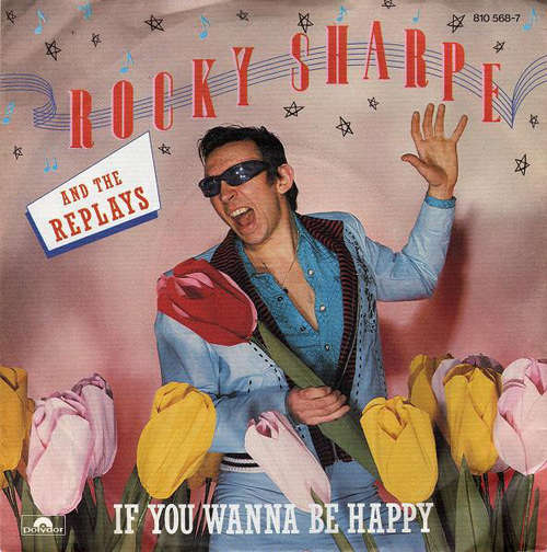Cover Rocky Sharpe And The Replays* - If You Wanna Be Happy (7, Single) Schallplatten Ankauf