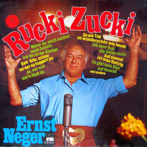 Cover Ernst Neger - Rucki Zucki (LP) Schallplatten Ankauf