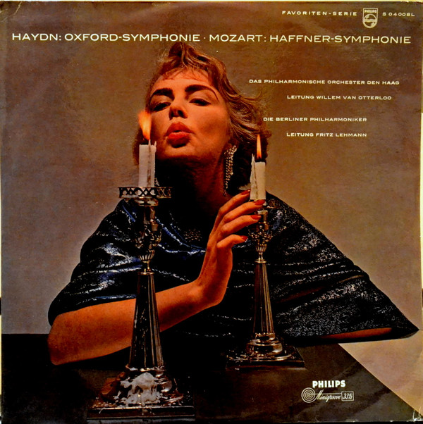 Cover Willem Van Otterloo, Fritz Lehmann, Haydn*  /  Mozart* - Oxford-Symphonie / Haffner-Symphonie (LP, Mono) Schallplatten Ankauf