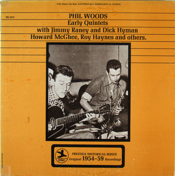 Cover Phil Woods - Early Quintets (LP, Comp, RE, RM) Schallplatten Ankauf
