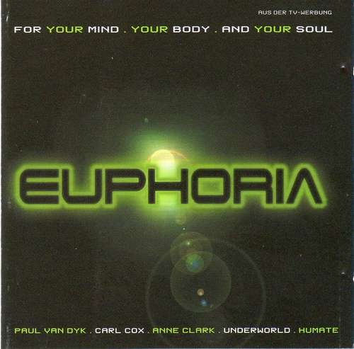 Cover Various - Euphoria - For Your Mind . Your Body . And Your Soul (2xCD, Mixed) Schallplatten Ankauf