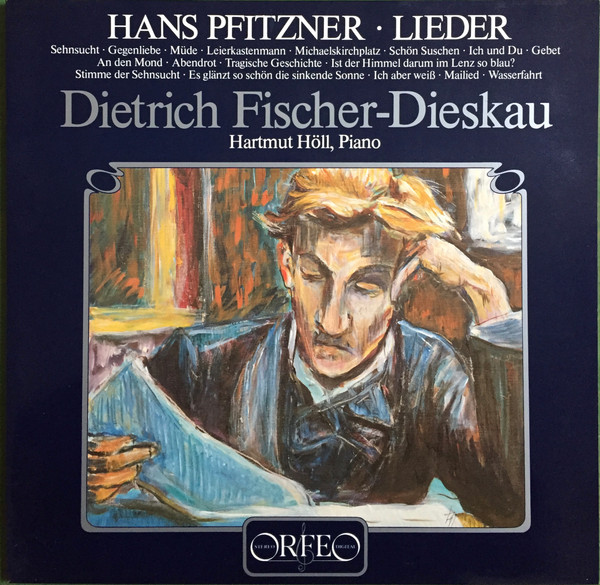 Cover Hans Pfitzner, Dietrich Fischer-Dieskau, Hartmut Höll - Lieder (LP) Schallplatten Ankauf