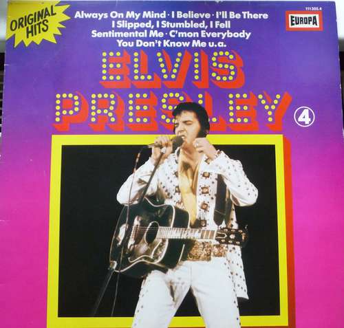 Cover Elvis Presley - Elvis Presley (4) (LP, Comp) Schallplatten Ankauf