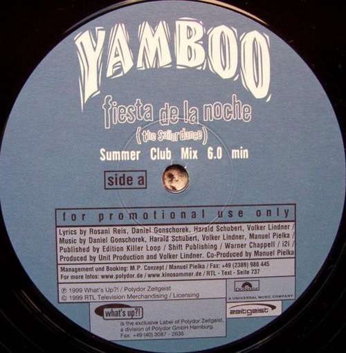 Cover Yamboo - Fiesta De La Noche (The Sailor Dance) (12, Promo) Schallplatten Ankauf