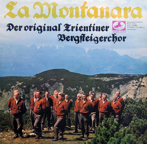 Cover Der Original Trientiner Bergsteigerchor* - La Montanara (LP, Club) Schallplatten Ankauf