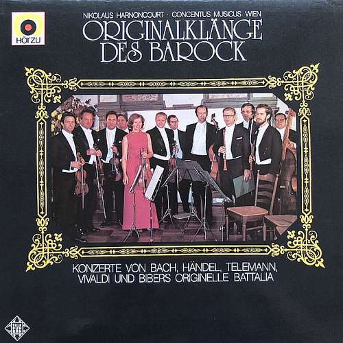 Cover Concentus Musicus Wien • Nikolaus Harnoncourt - Originalklänge des Barock (LP, RE) Schallplatten Ankauf