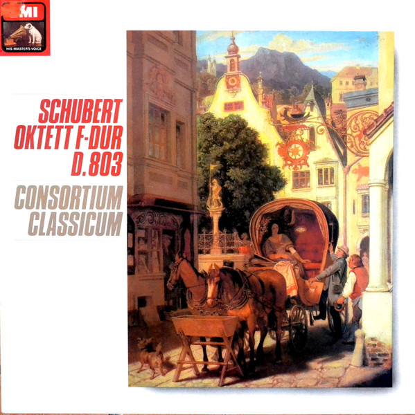 Cover Franz Schubert, Consortium Classicum - Oktett F-dur D. 803 (LP) Schallplatten Ankauf