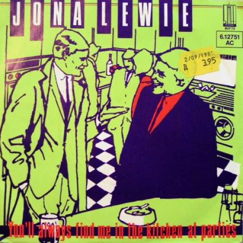 Cover Jona Lewie - You'll Always Find Me In The Kitchen At Parties (7, Single) Schallplatten Ankauf