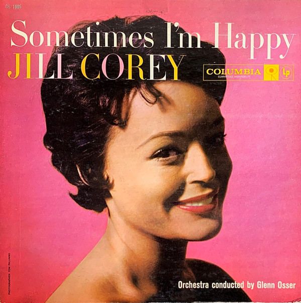 Cover Jill Corey with Glenn Osser And His Orchestra - Sometimes I'm Happy, Sometimes I'm Blue (LP, Album, Mono) Schallplatten Ankauf