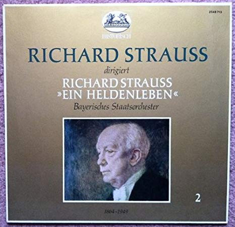 Cover Richard Strauss, Bayerisches Staatsorchester - Ein Heldenleben (Op. 40) (LP, Album, Mono) Schallplatten Ankauf