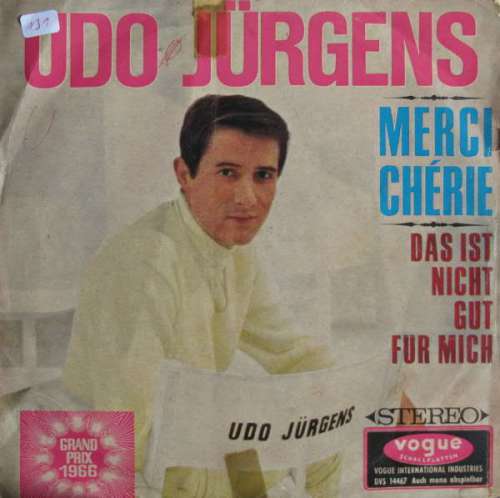 Cover Udo Jürgens - Merci Chérie / Das Ist Nicht Gut Für Mich (7, Single) Schallplatten Ankauf