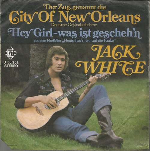 Cover Jack White - Der Zug, Genannt Die City Of New Orleans (7, Single) Schallplatten Ankauf