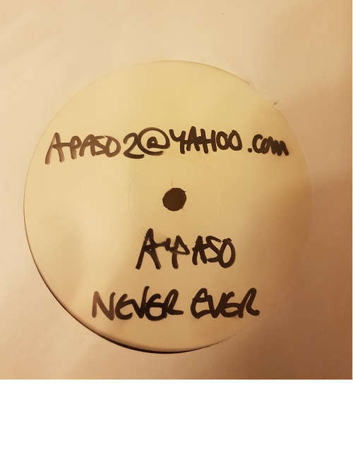 Cover Apaso - Never Ever (12, Promo, W/Lbl, Sti) Schallplatten Ankauf