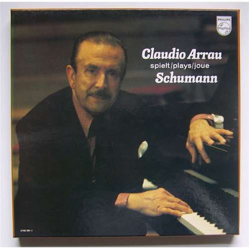 Cover Claudio Arrau - Claudio Arrau Spielt = Plays = Joue Schumann (9xLP, Comp) Schallplatten Ankauf