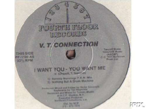 Cover V.T. Connection - I Want You - You Want Me (12) Schallplatten Ankauf