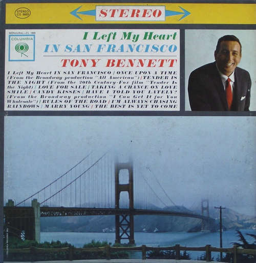 Cover Tony Bennett - I Left My Heart In San Francisco (LP, Album) Schallplatten Ankauf
