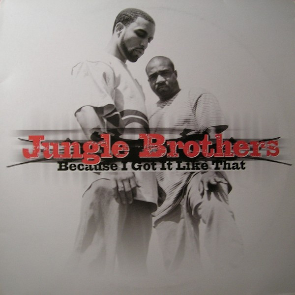 Cover Jungle Brothers - Because I Got It Like That (12, Single) Schallplatten Ankauf
