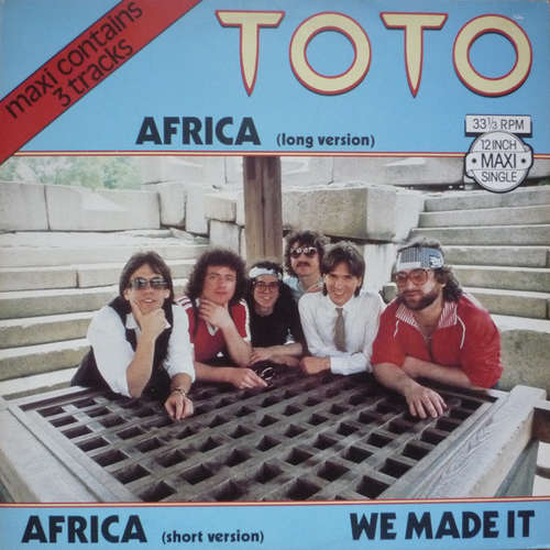 Cover Toto - Africa (12, Maxi) Schallplatten Ankauf