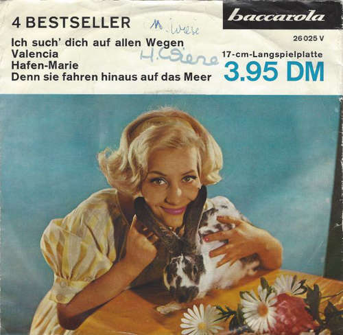 Cover Various - Ich Such' Dich Auf Allen Wegen / Valencia / Hafen-Marie / Denn Sie Fahren Hinaus Auf Das Meer (7, EP) Schallplatten Ankauf