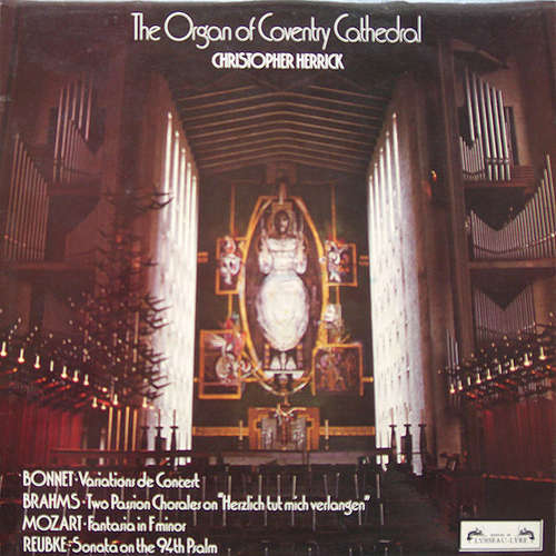 Cover Christopher Herrick - The Organ Of Coventry Cathedral (LP) Schallplatten Ankauf