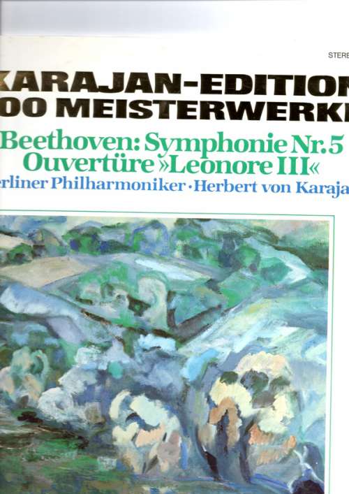 Cover Beethoven* - Orchestre Philharmonique De Berlin* • Herbert von Karajan - Symphonie No.5 En Ut Mineur (LP, Album) Schallplatten Ankauf