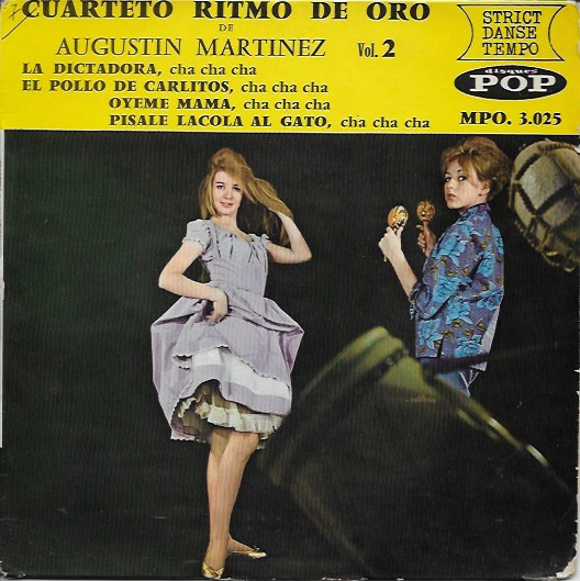 Cover Cuarteto Ritmo De Oro De Augustin Martinez - Vol.2 (7, EP) Schallplatten Ankauf