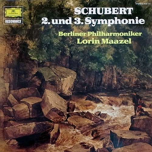 Cover Franz Schubert - Berliner Philharmoniker, Lorin Maazel - 2. Und 3. Symphonie (LP, Album) Schallplatten Ankauf