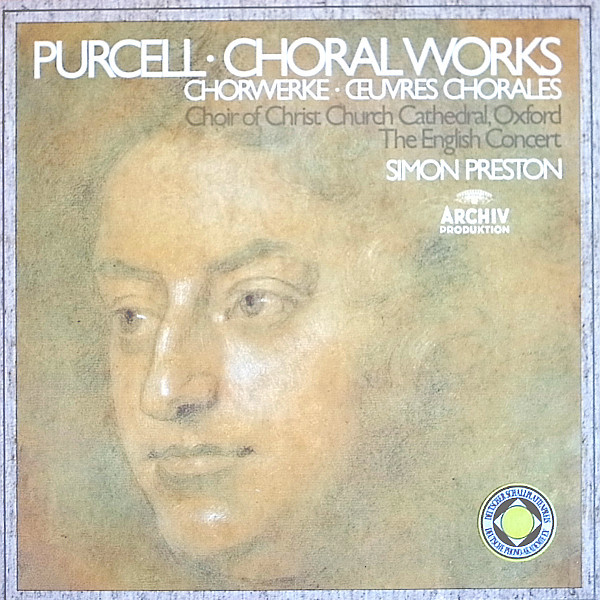 Cover Purcell* - Choir Of Christ Church Cathedral, Oxford*, The English Concert*, Simon Preston - Choral Works = Chorwerke = Œuvres Chorales (3xLP + Box) Schallplatten Ankauf